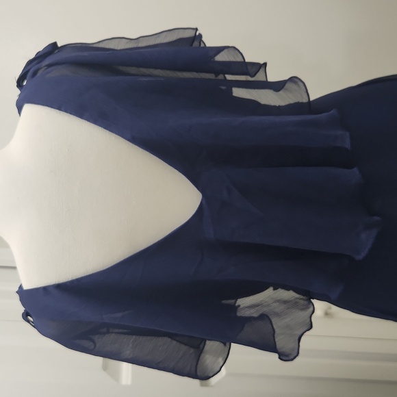 Asos Dress Womans Size 8 Navy Blue. NWT - Picture 11 of 14